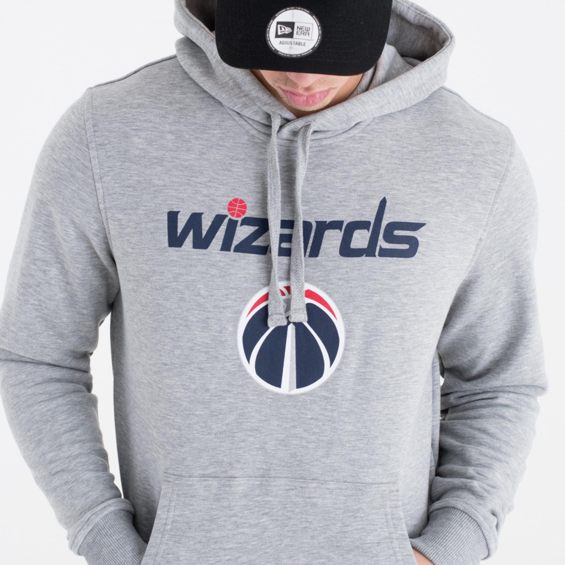 Sweat   capuche New Era  avec logo de l'équipe Washington Wizards