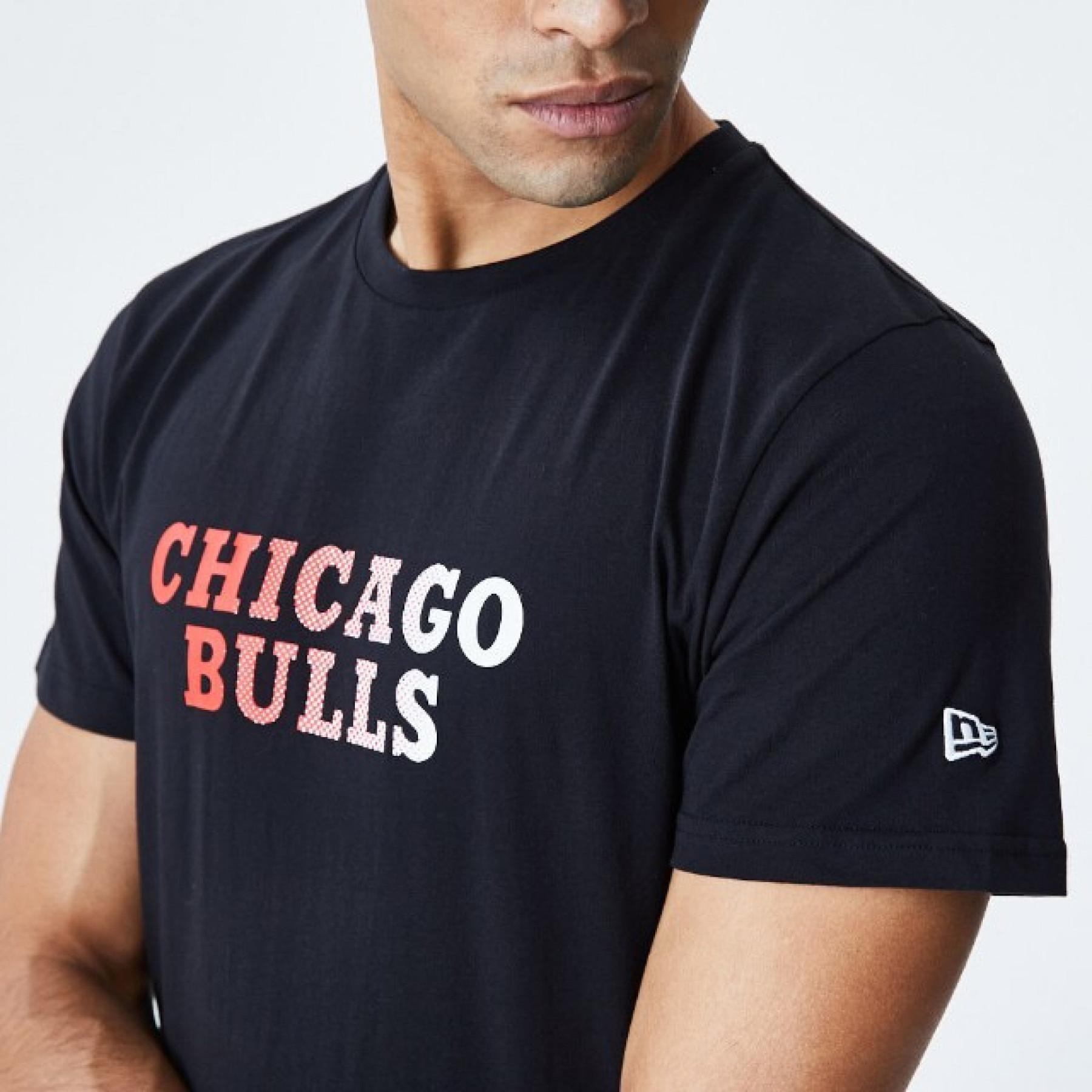 T-shirt New Era Bulls Inscription