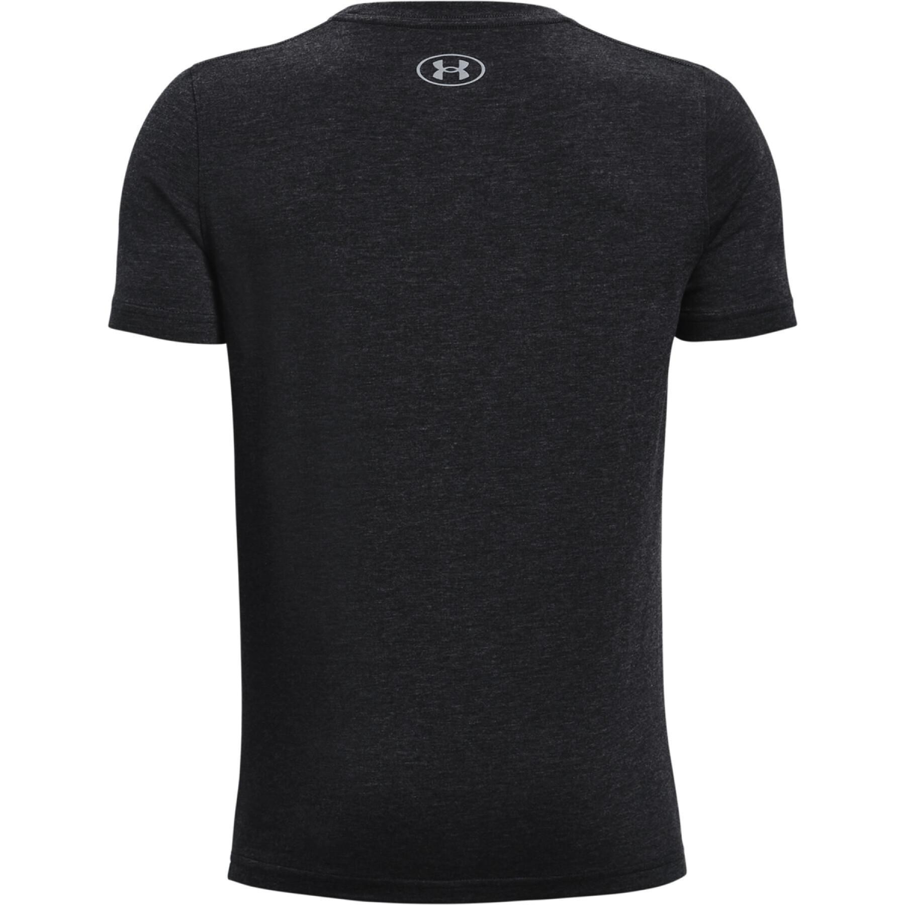 Boy's T-shirt Under Armour à manches courtes en coton