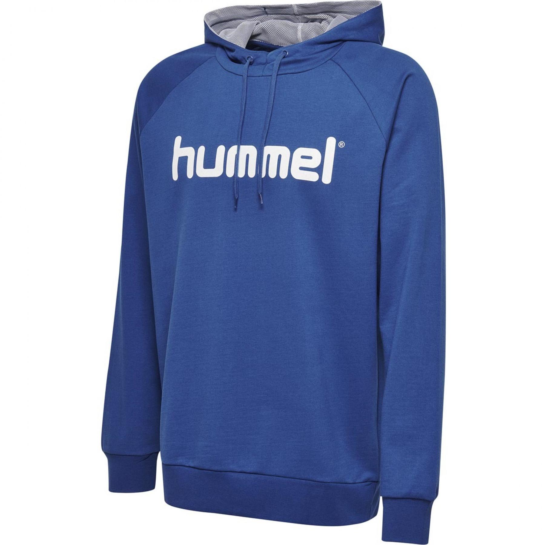 Hummel Logo Hoodie Cotton