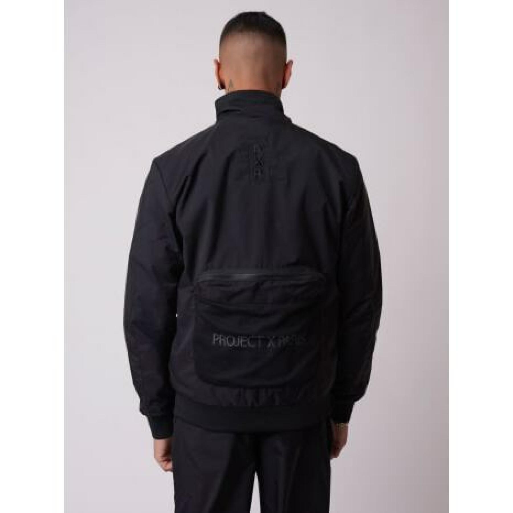 Jacket with high collar, multi-pockets Project X Paris