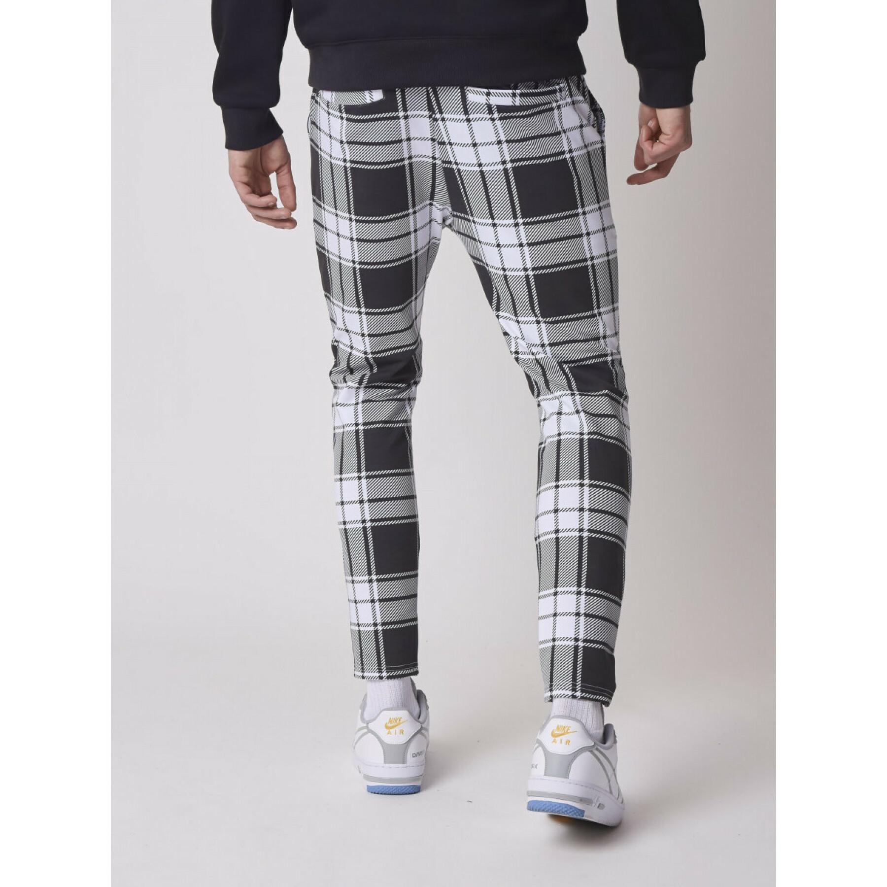 Two-tone checkered jogging suit Project X Paris