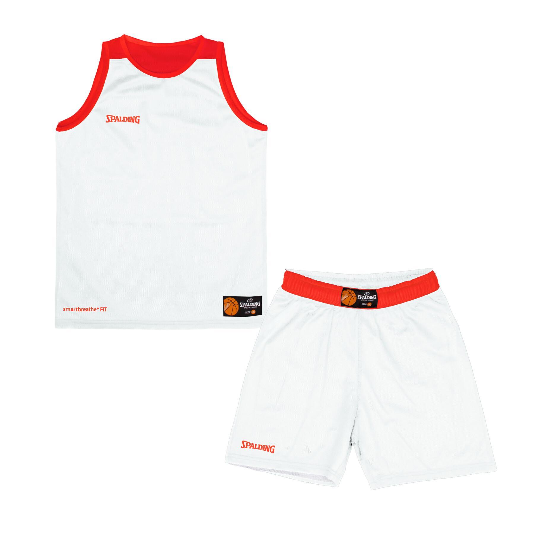 Children's jersey and shorts set Spalding Double Face