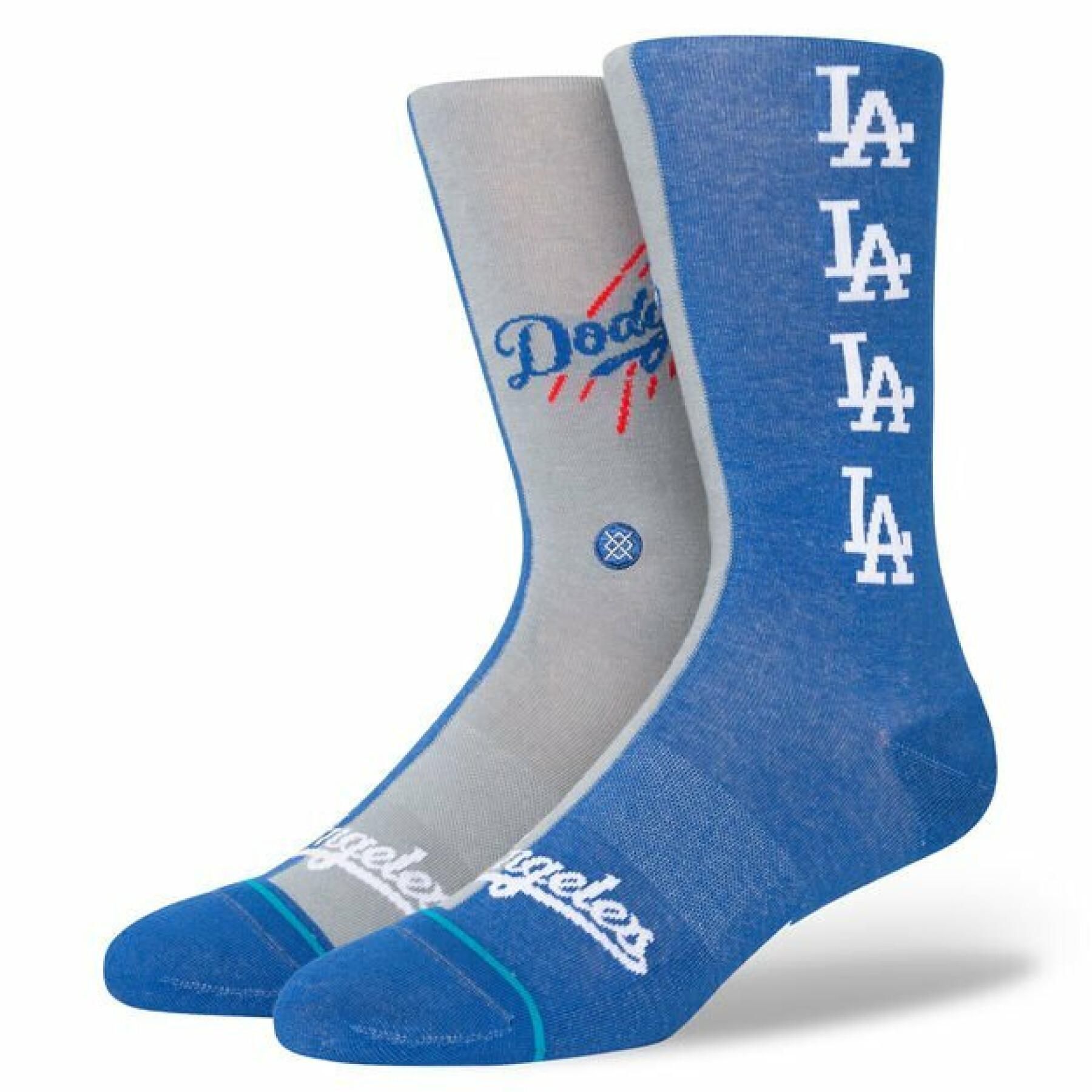 Socks Los Angeles Dodgers Split Crew