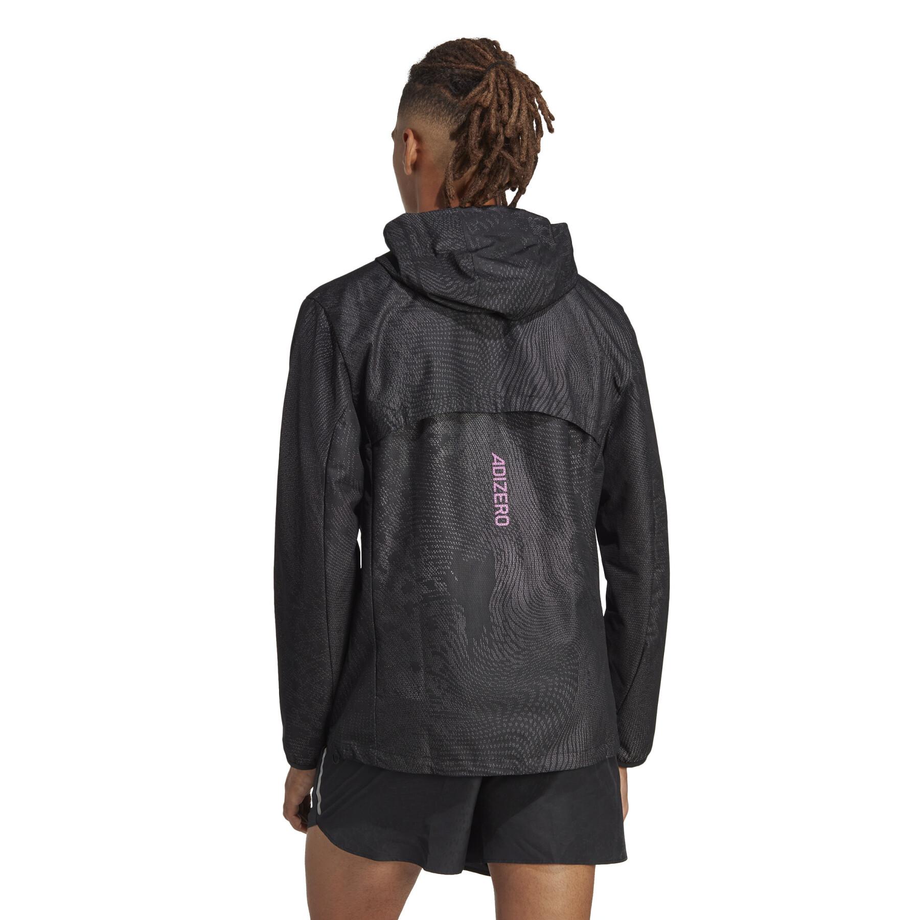 Waterproof jacket adidas Adizero Engineered Membrane