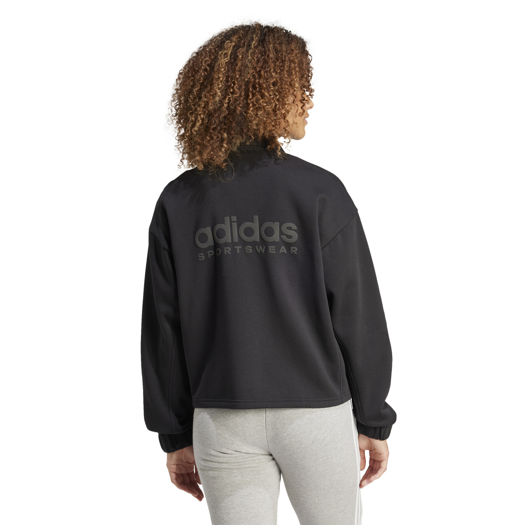 Women\'s - ALL jacket Lifestyle Lifestyle - Women\'s Graphic Jackets - Fleece trainer SZN adidas