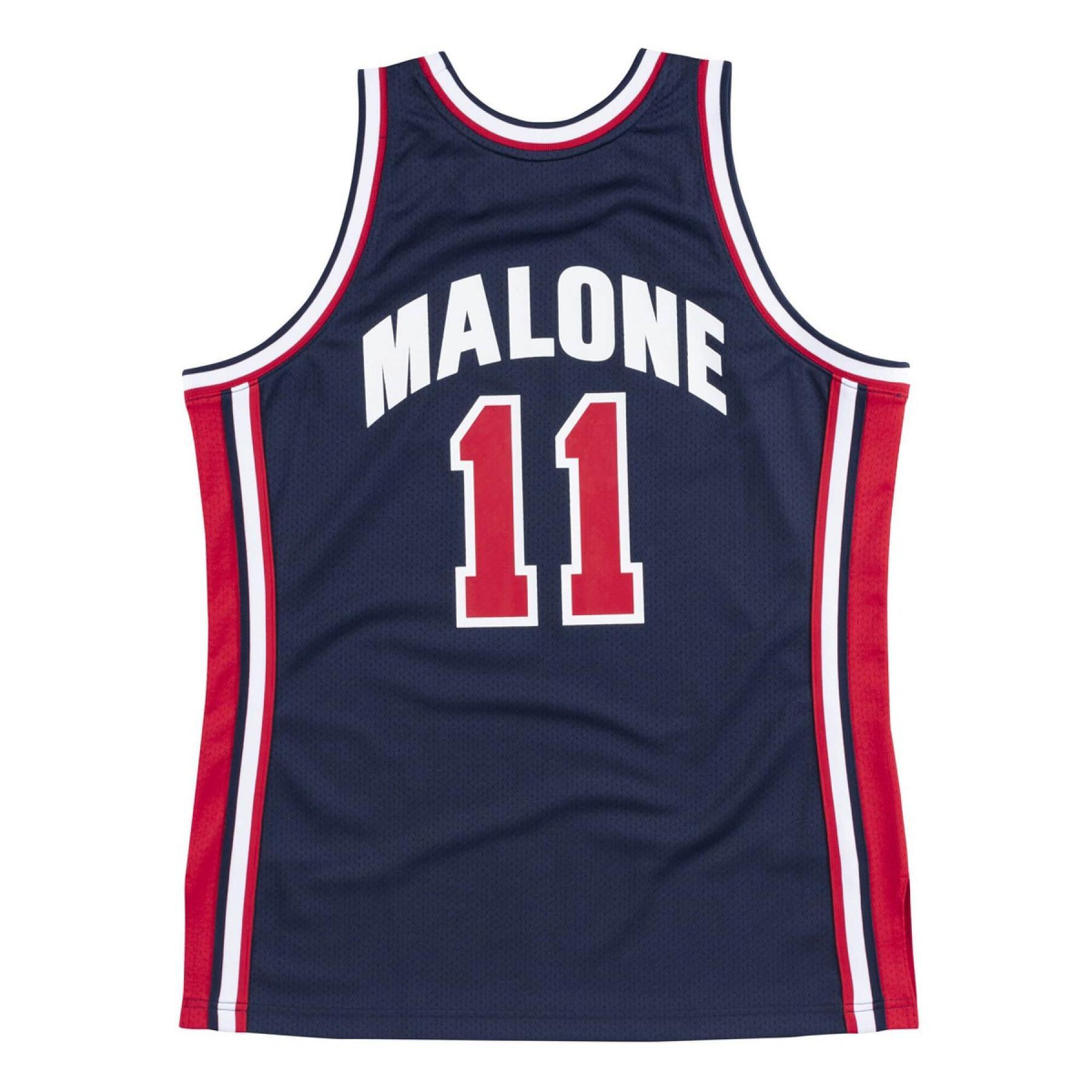 Authentic team jersey USA nba Karl Malone