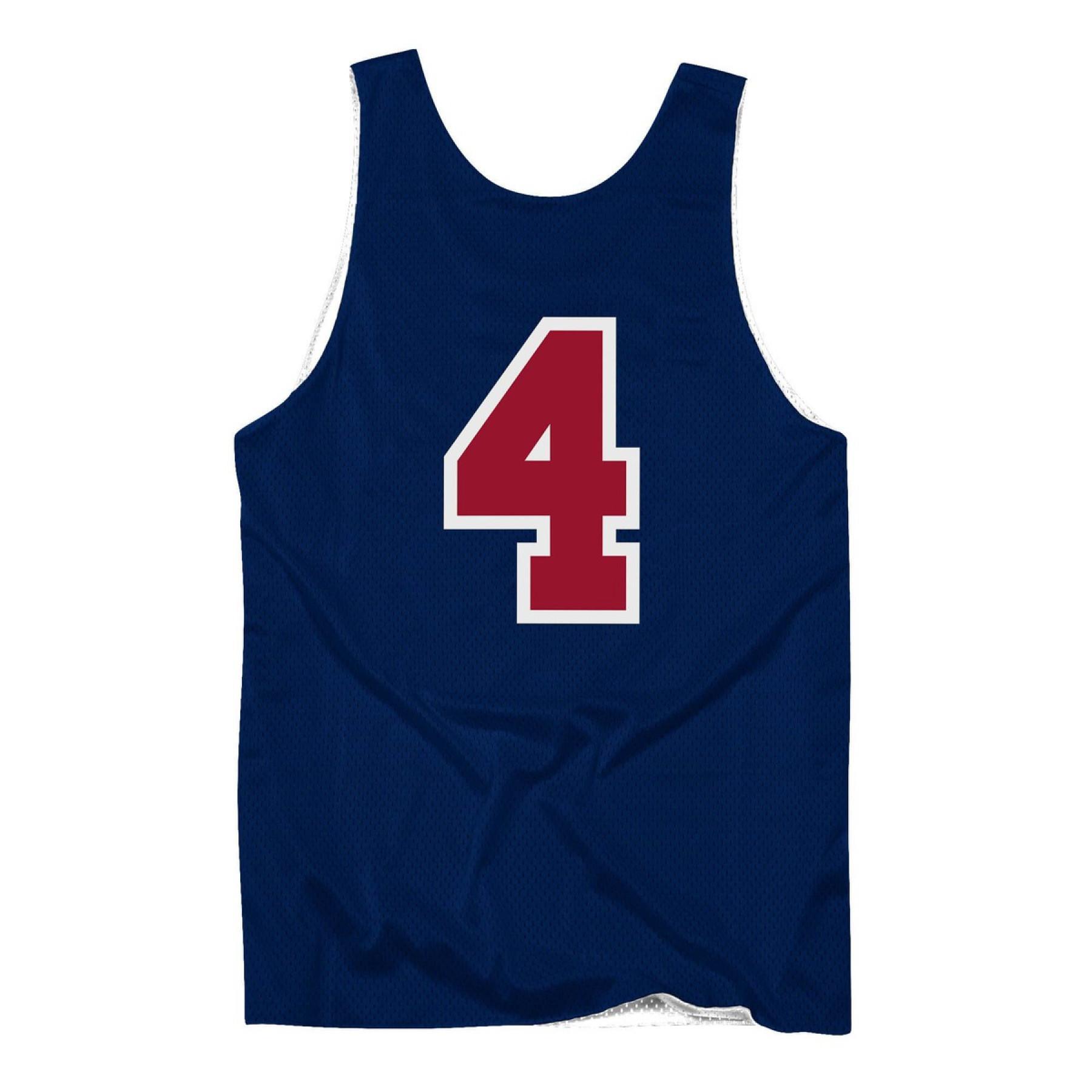 Authentic team jersey USA reversible practice Christian Laettner