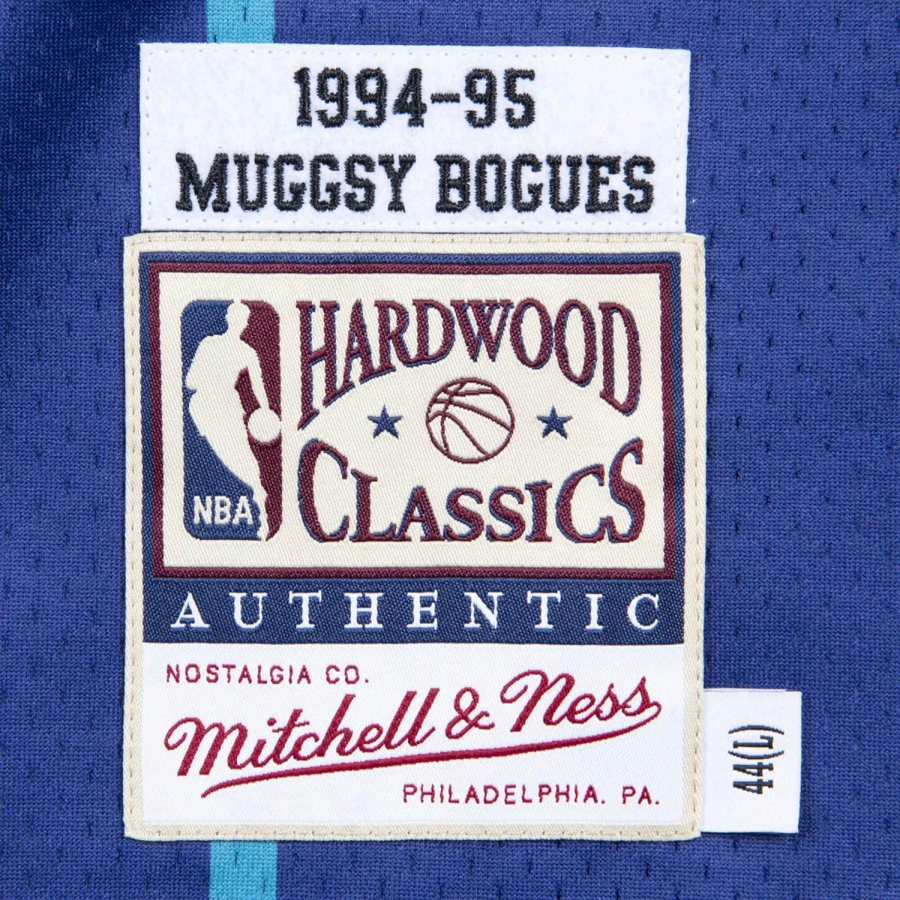 Authentic Jersey Charlotte Hornets Muggsy Bogues 1994/95