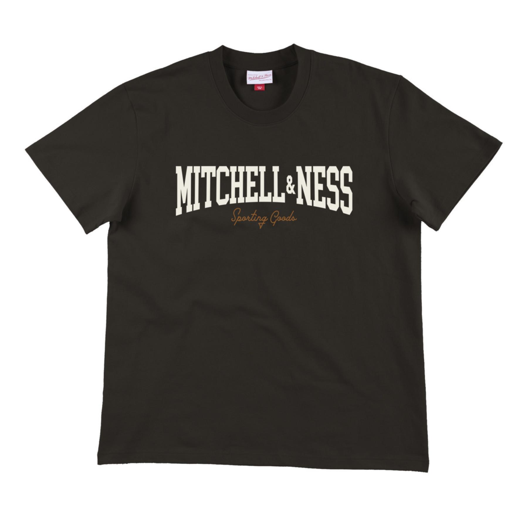 T-shirt Mitchell & Ness block