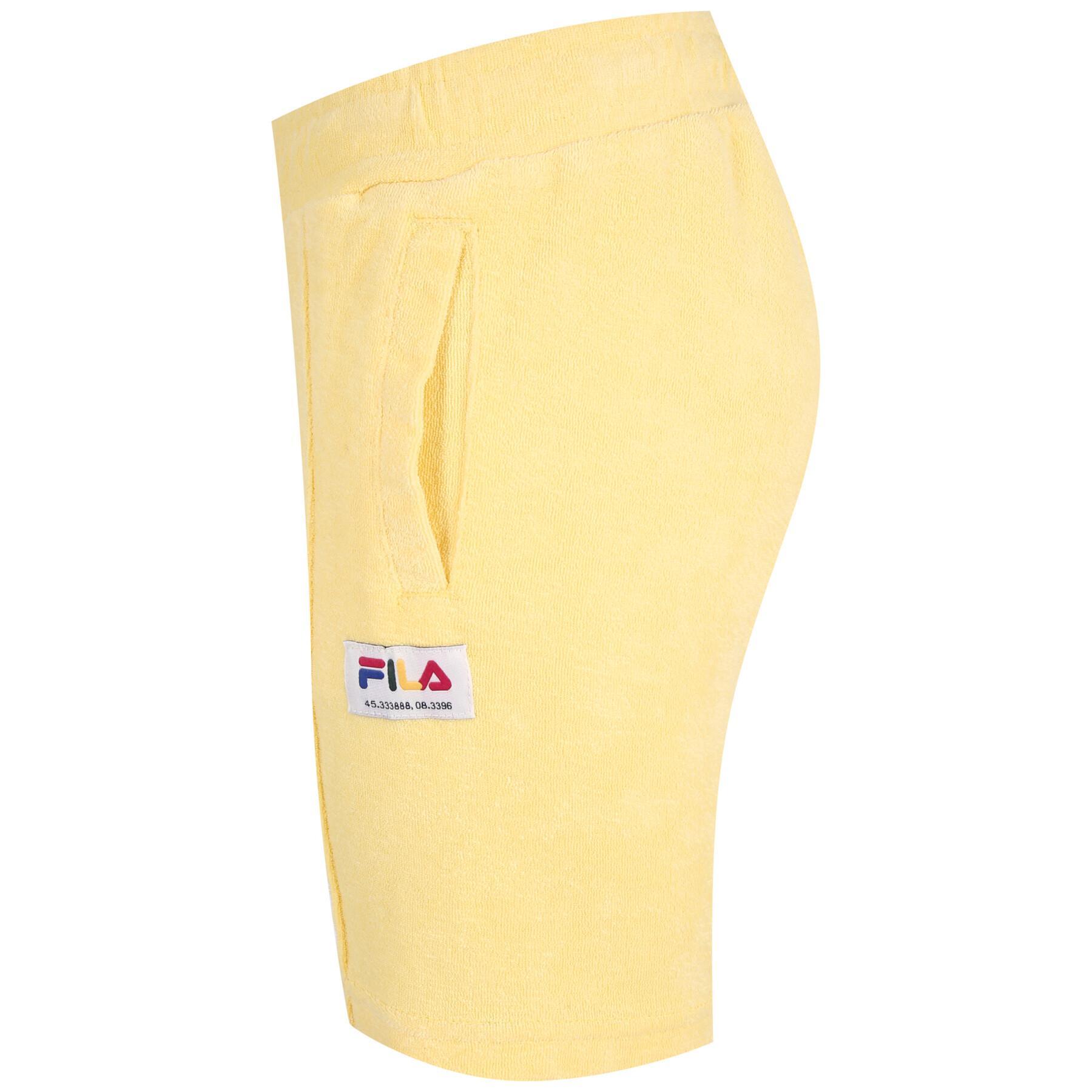 Baby shorts Fila Tortora Pintuck