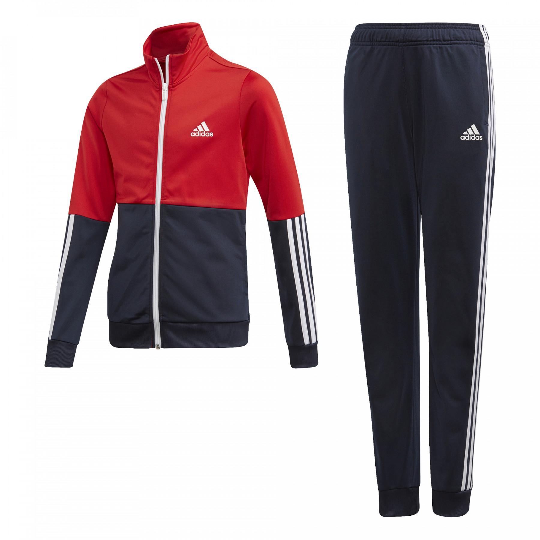 Girl's tracksuit adidas polyester