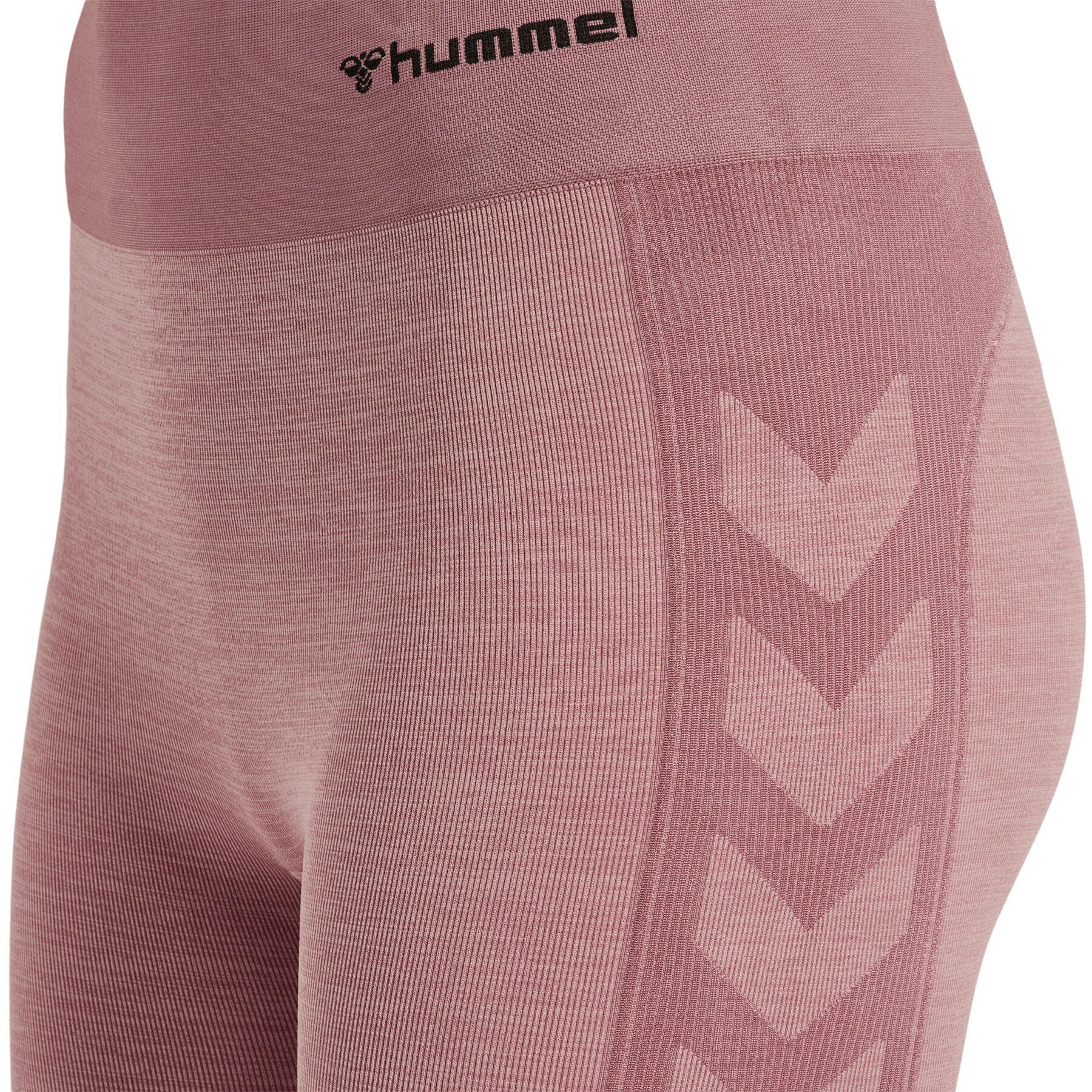 Women's seamless short Hummel Clea