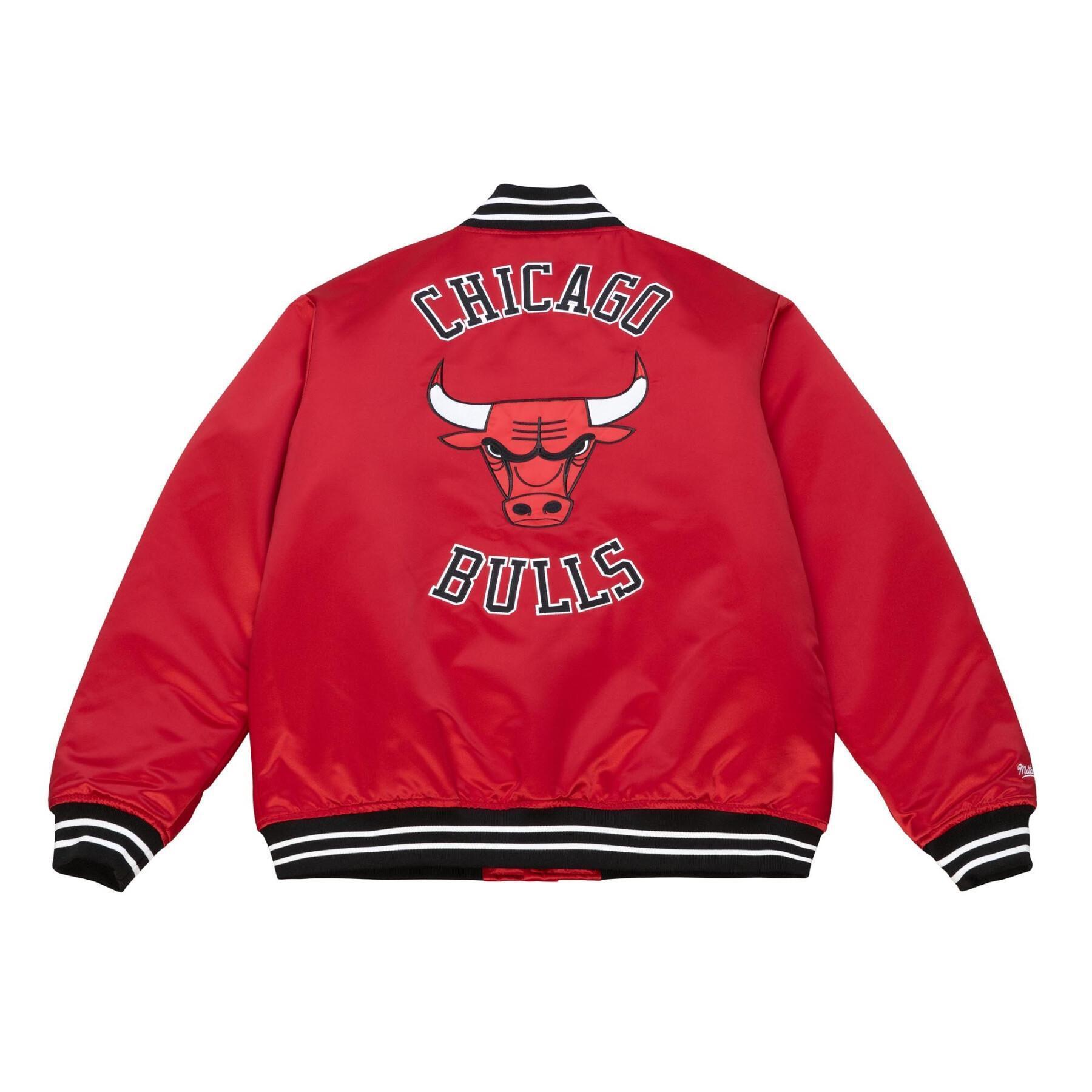 Thick satin jacket Chicago Bulls