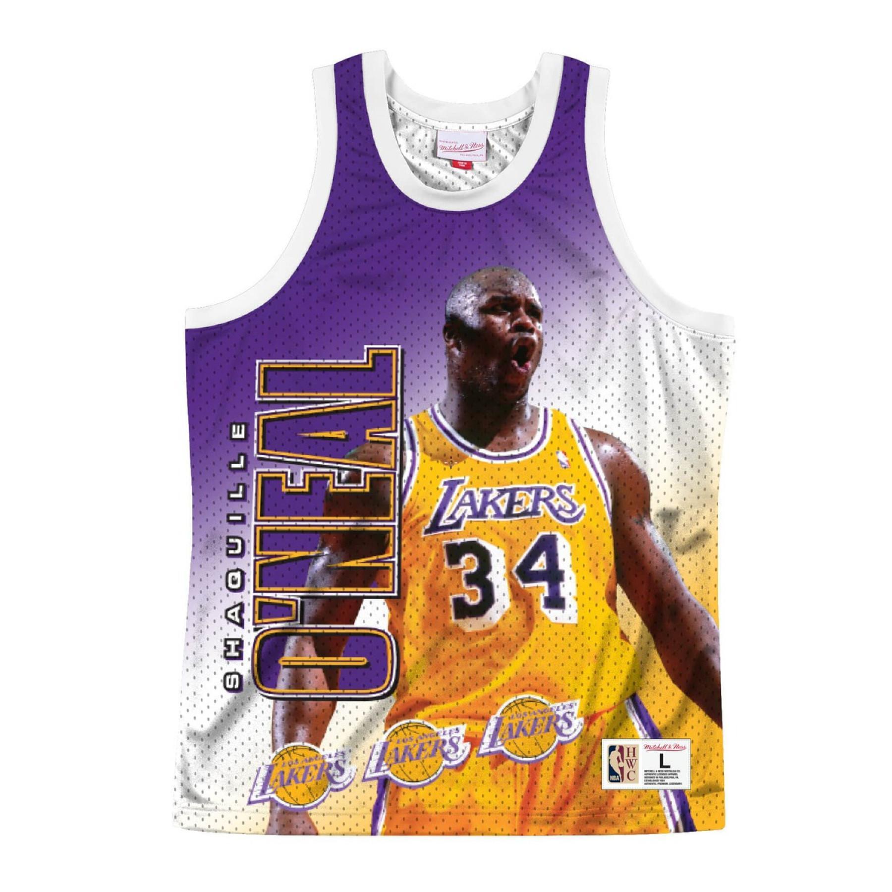 Jersey Los Angeles Lakers behind the back