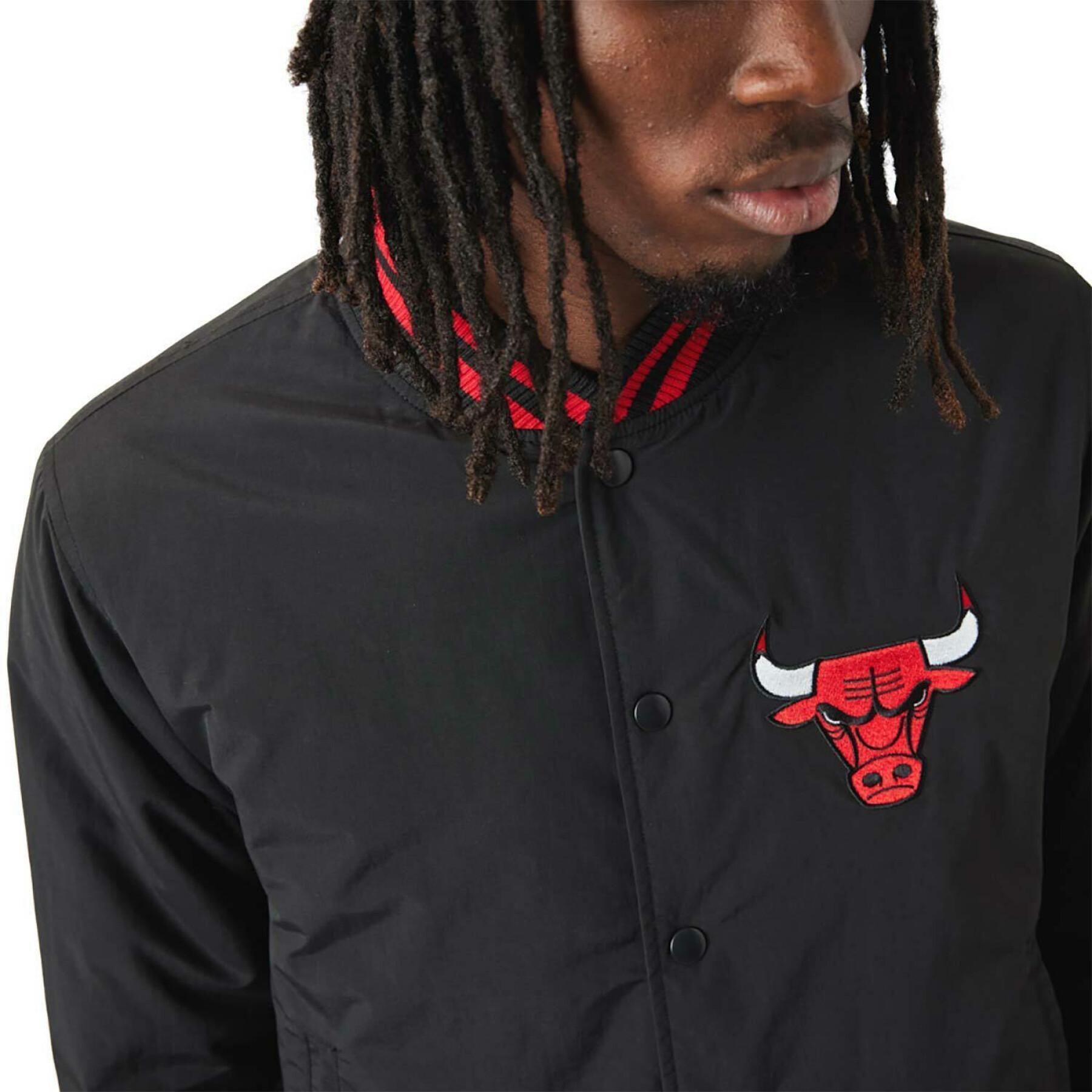 Logo bomber jacket Chicago Bulls