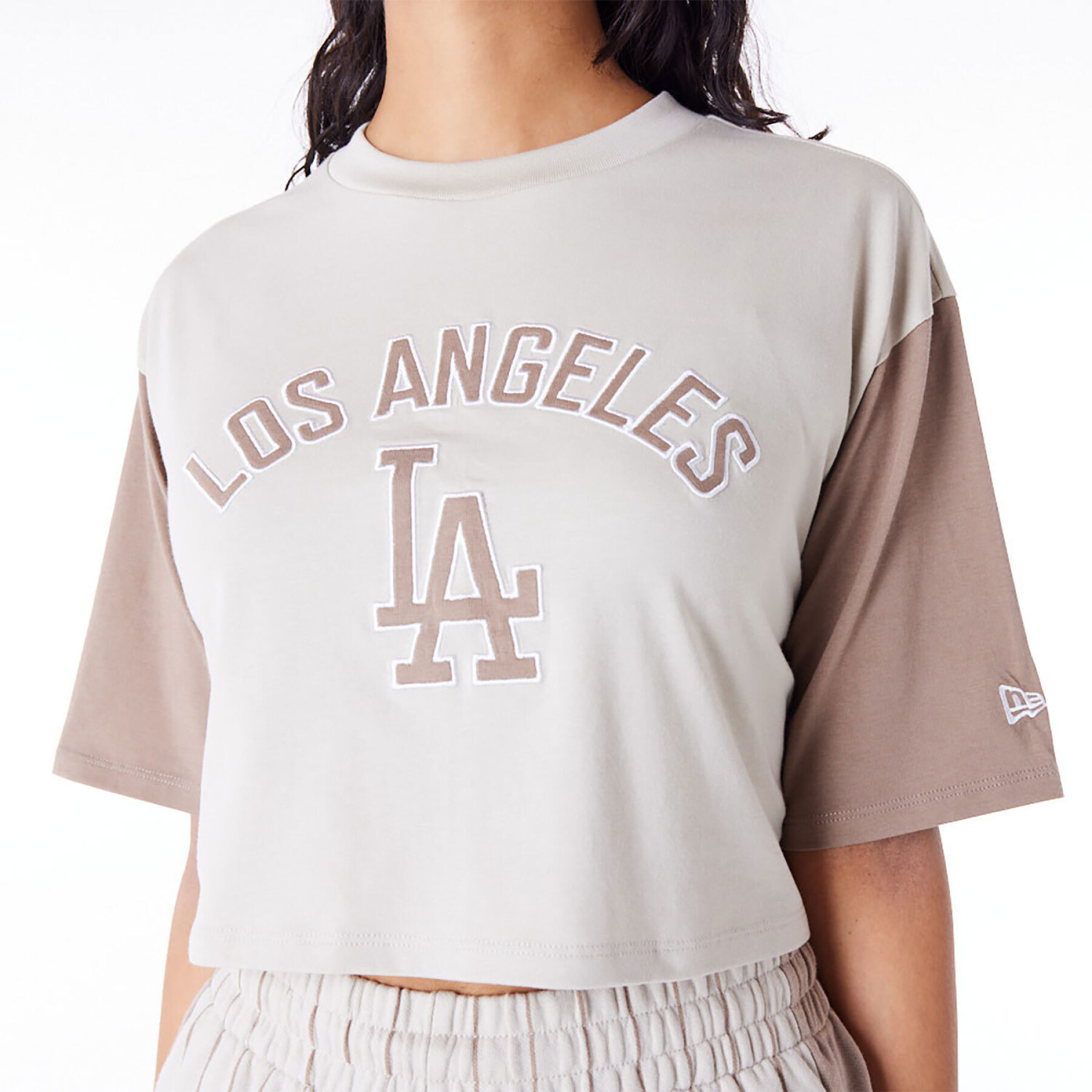 Women's crop T-shirt Los Angeles Dodgers MLB