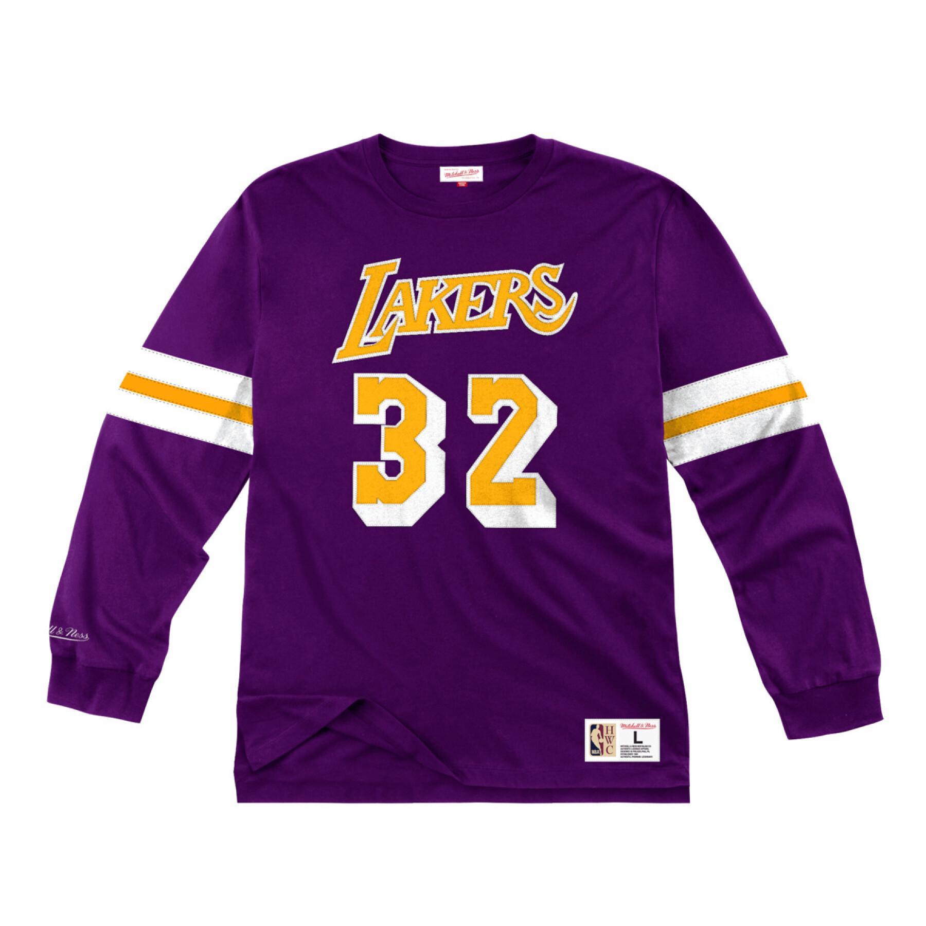 Long sleeve jersey Los Angeles Lakers Earvin "Magic" Johnson