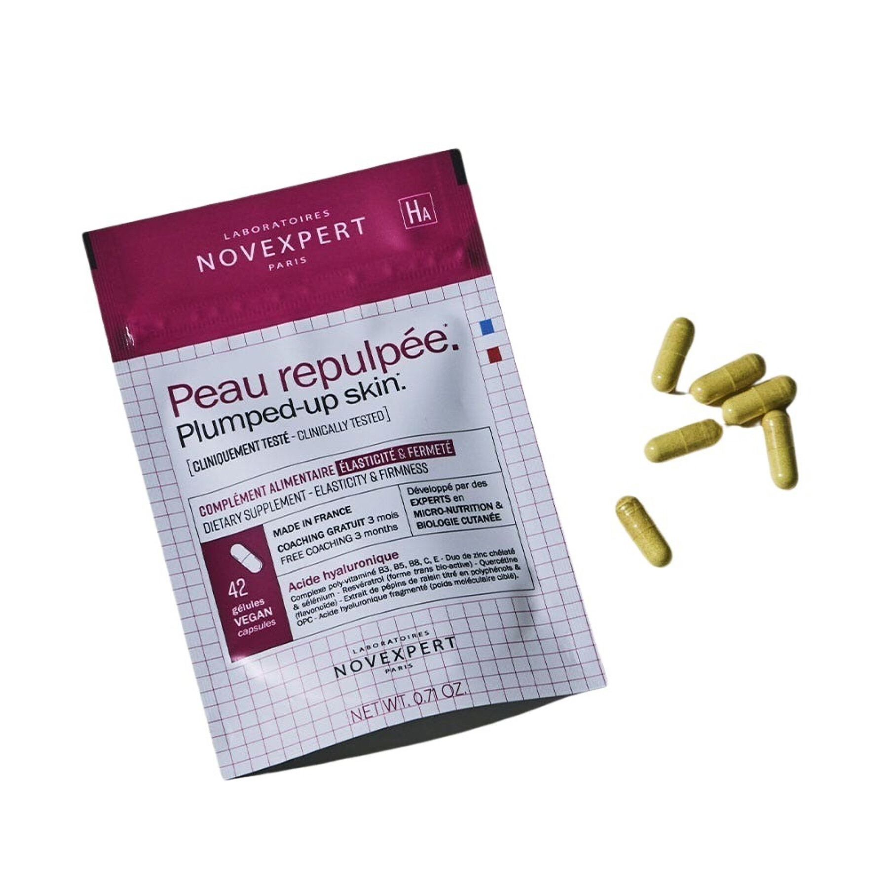 Plumped skin food supplements Novexpert (x42)