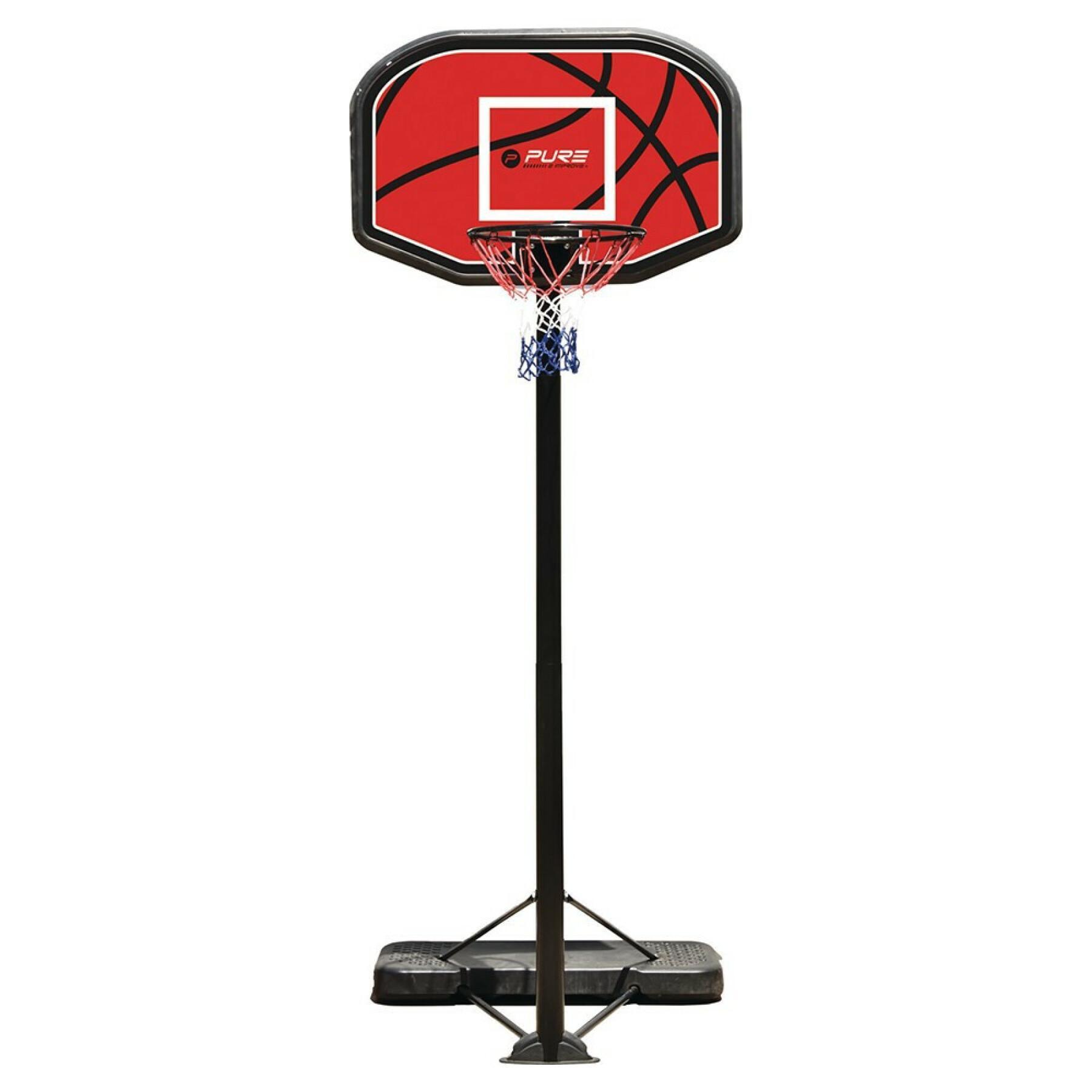 Basketball basket height 1,90-3,40m Pure2Improve