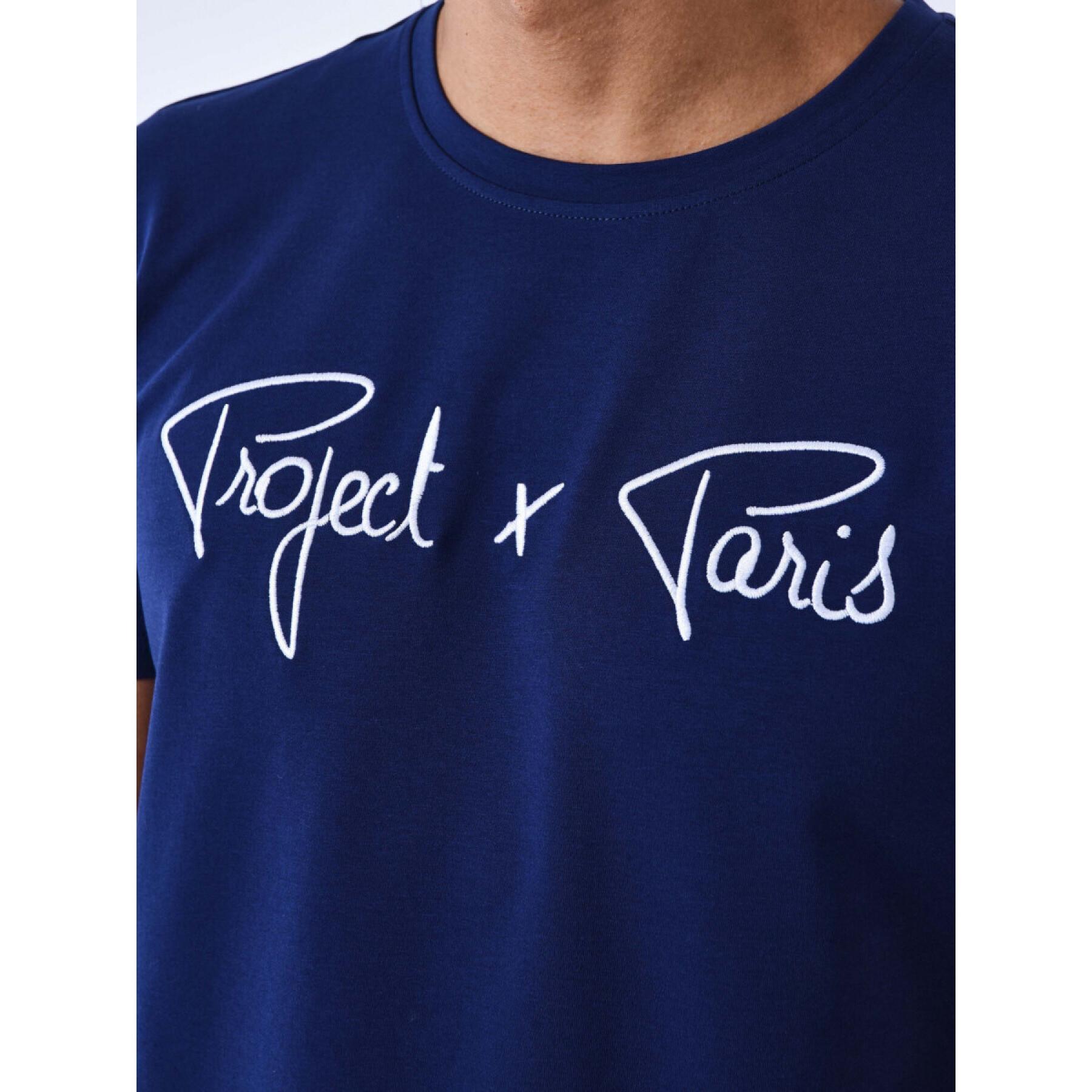 Logo embroidery T-shirt Project X Paris Basic