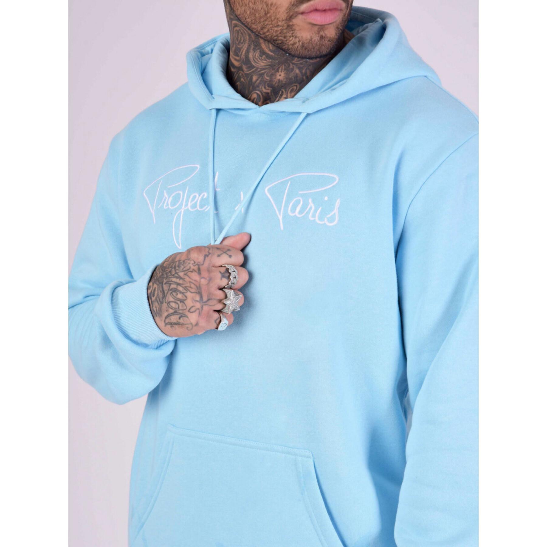 Hoodie with embroidered logo Project X Paris