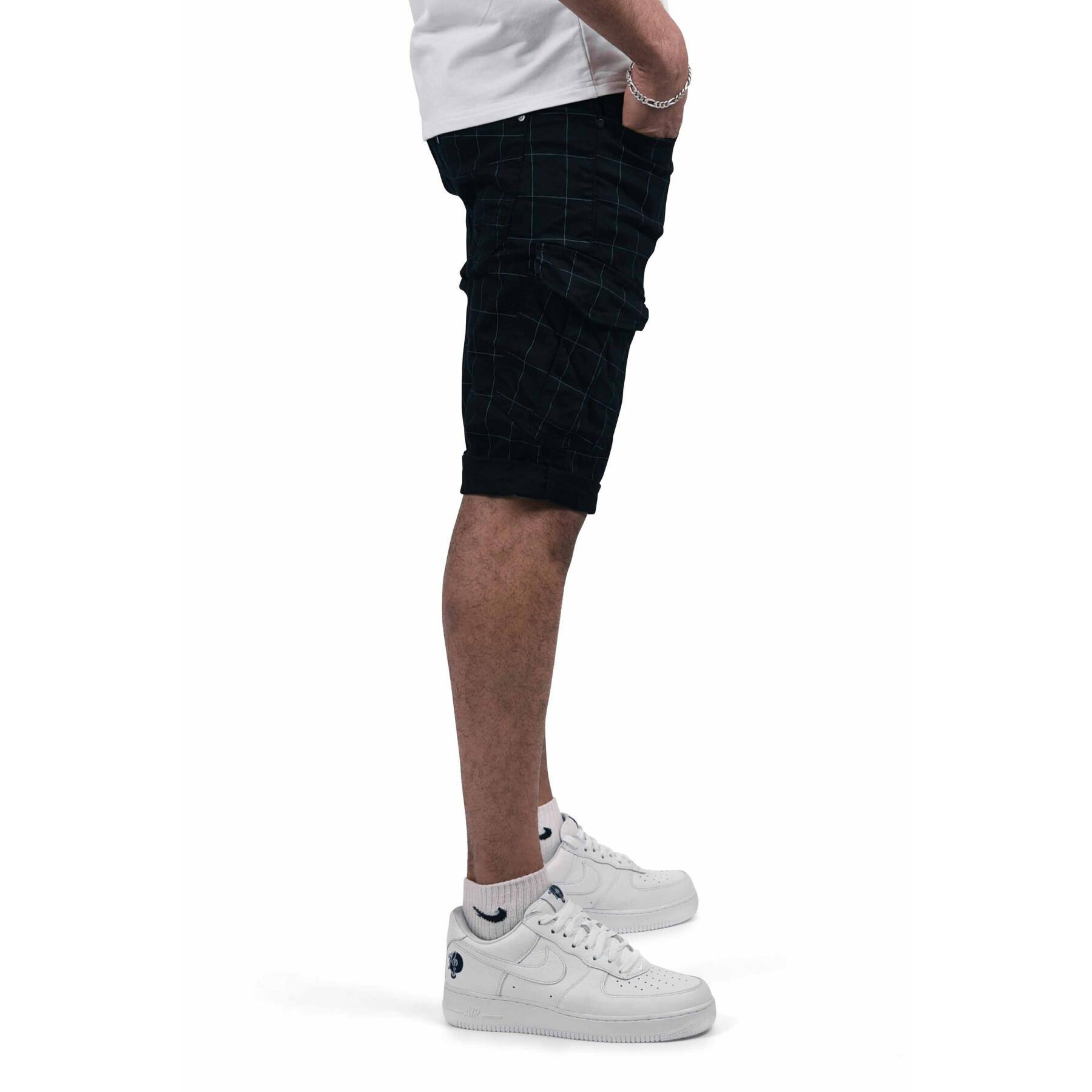 Fine stripe plaid shorts Project X Paris