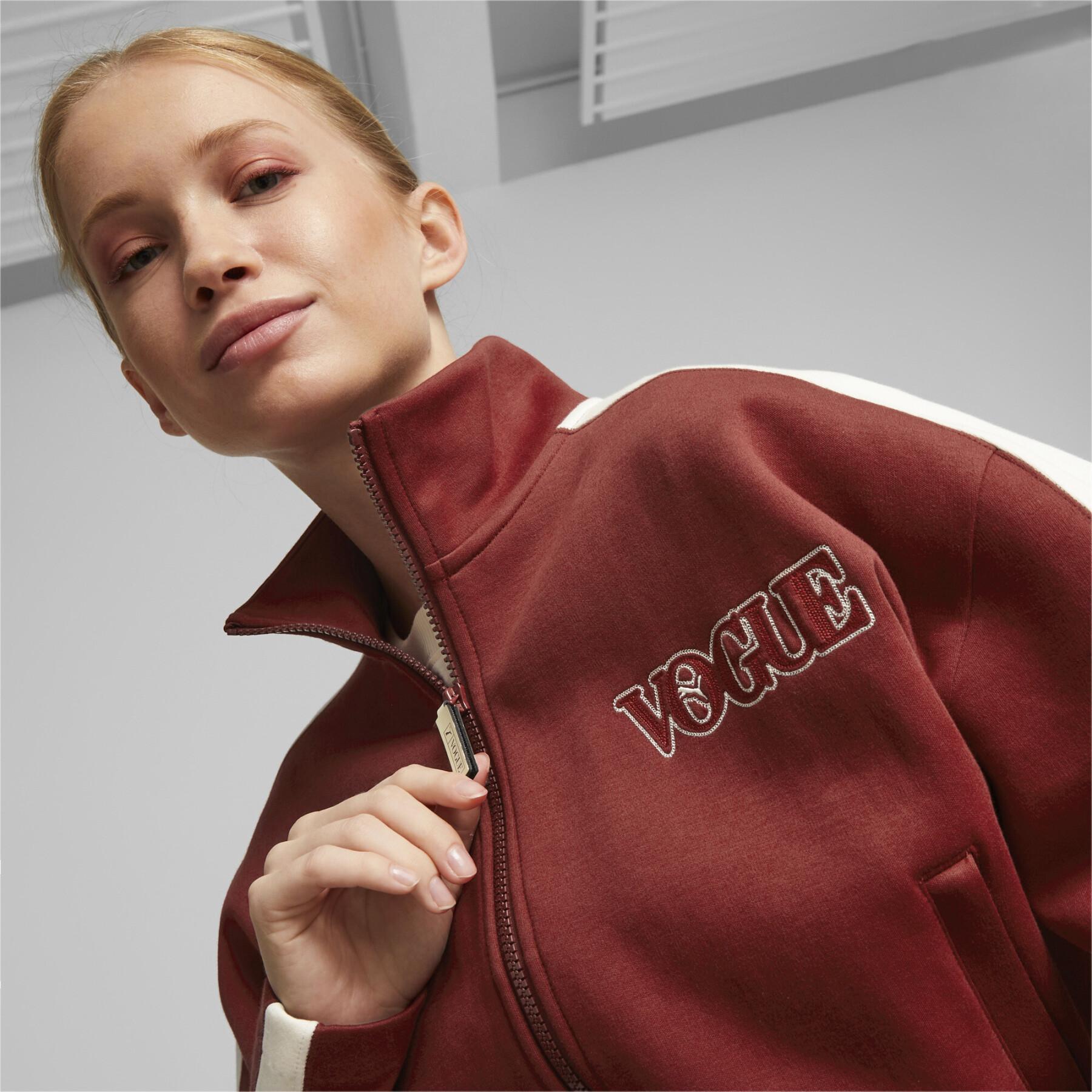 Women's sweat jacket Puma X Vogue T7 Dk
