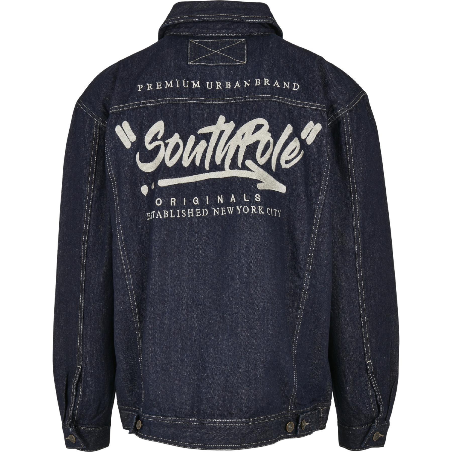Jacket Southpole script denim