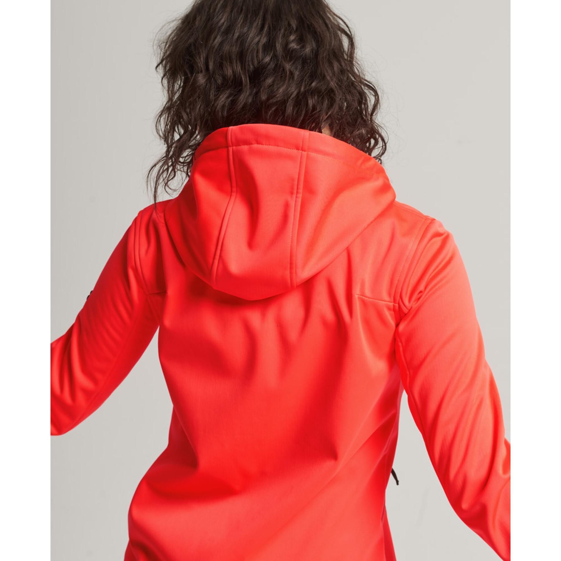 Women's soft waterproof jacket Superdry Tech