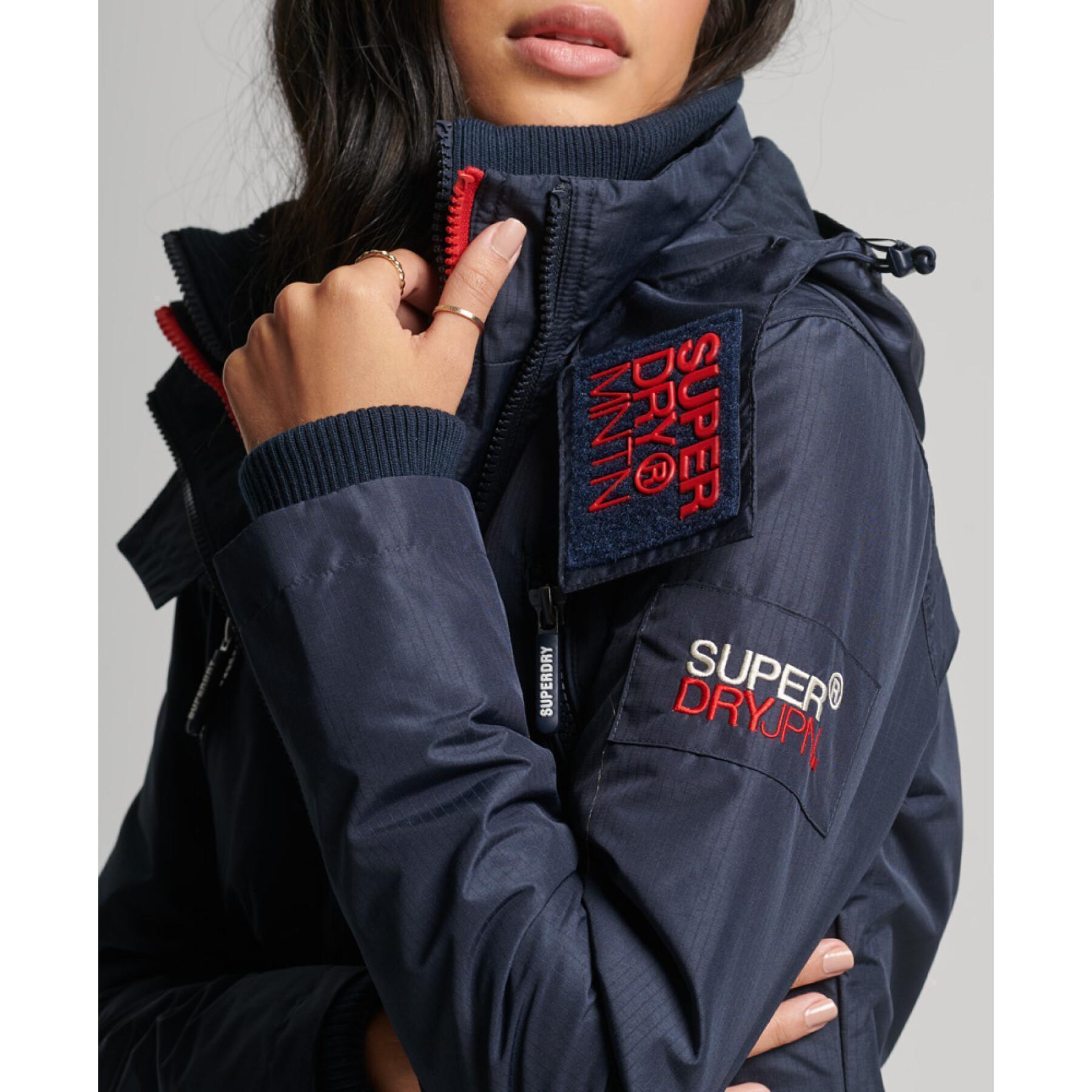 Women's waterproof jacket Superdry Mountain