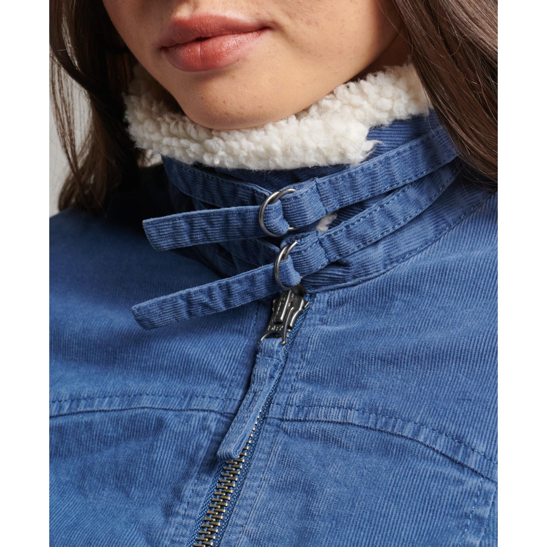 Women's woolly skin lined jacket Superdry Indie