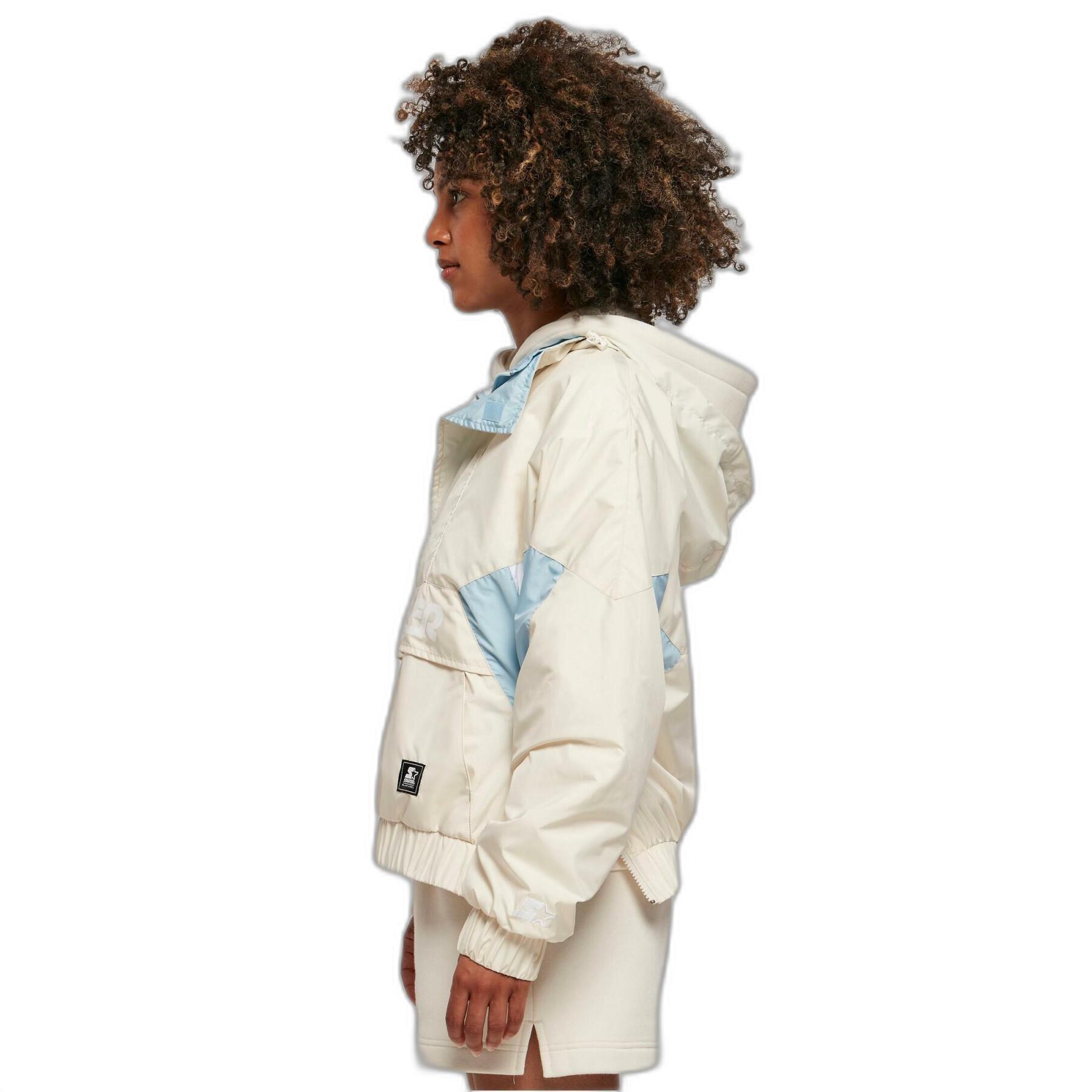 Women's windproof waterproof jacket Urban Classics Starter Colorblock