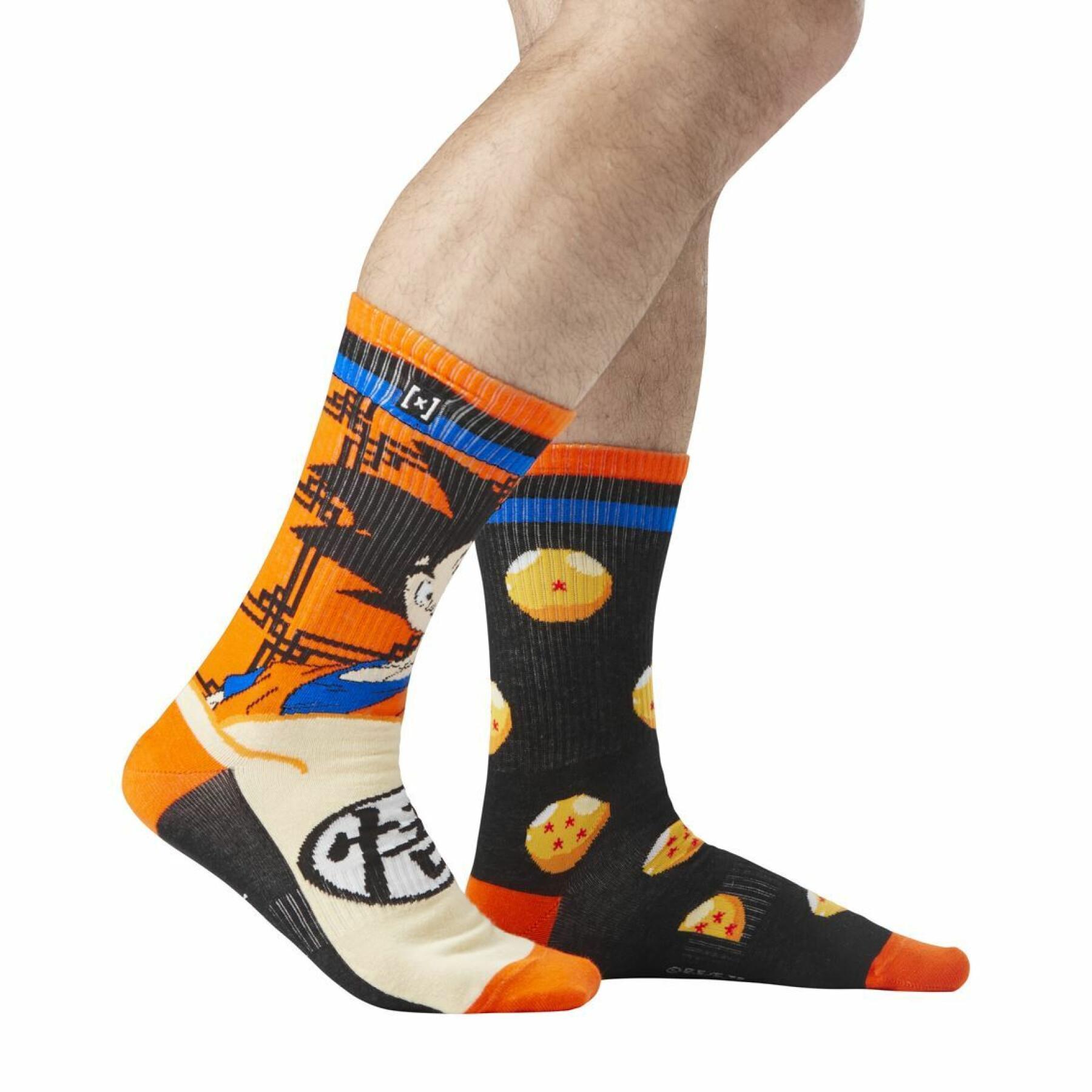 Pair of sports socks Capslab Dragon Ball Z Gok