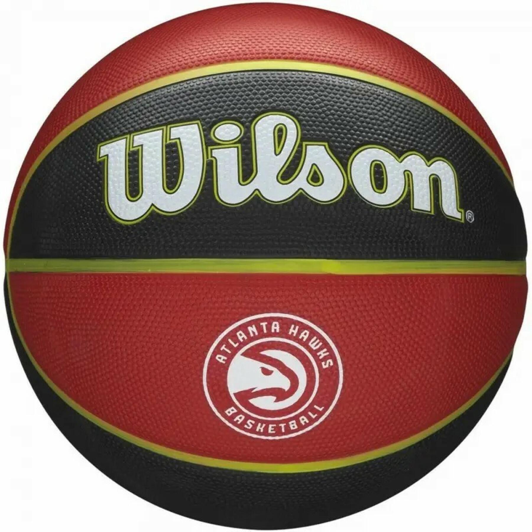 Basketball Wilson NBA Team Tribute Hawks
