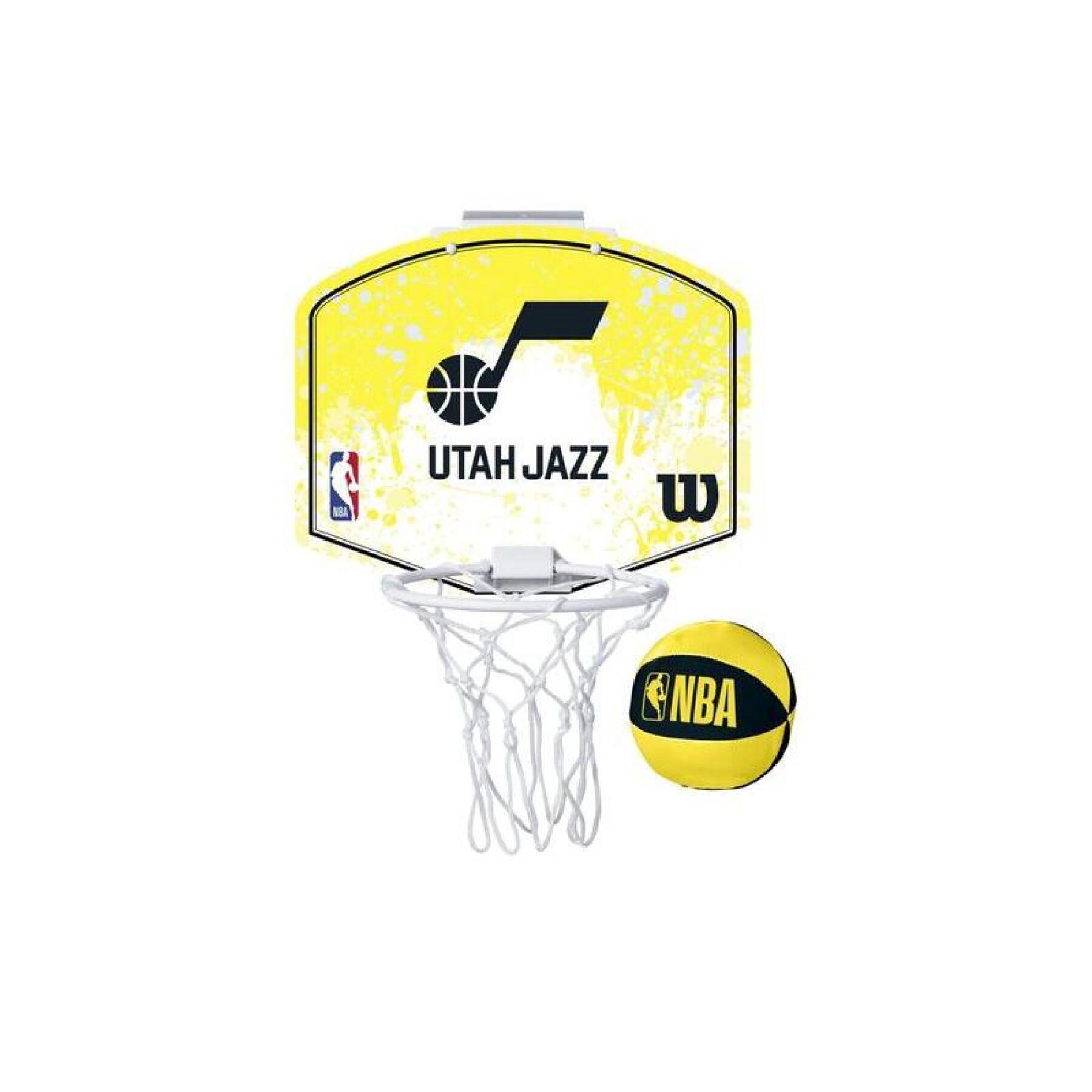 Mini basketball hoop Utah Jazz