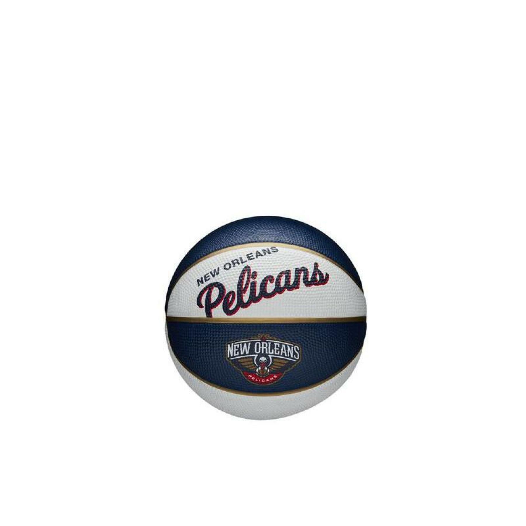 Mini nba retro ball New Orleans Pelicans