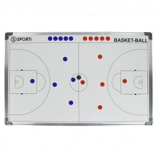 Basketball tactical board 60x90cm Sporti
