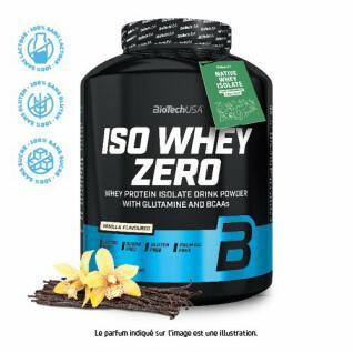 Protein jar Biotech USA iso whey zero lactose free - Vanille - 2,27kg