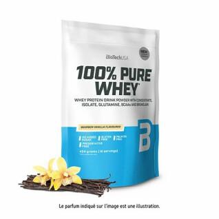 100% pure whey protein bags Biotech USA - Vanille bourbon - 454g