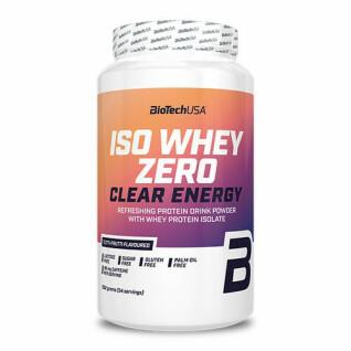 Pack of 6 jars of protein Biotech USA iso whey zero clear energy - Tutti-frutti - 1,362 kg