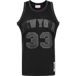Jersey New York Knicks black on black Patrick Ewing