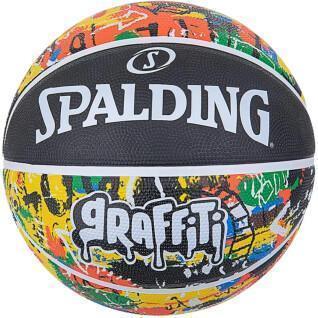 Basketball Spalding Rainbow Graffiti Rubber