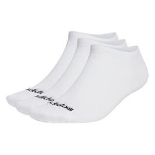 Low linear socks adidas (x3)