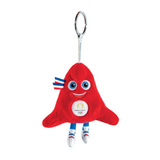Keyring official mascot olympic games paris 2024 Doudou & compagnie