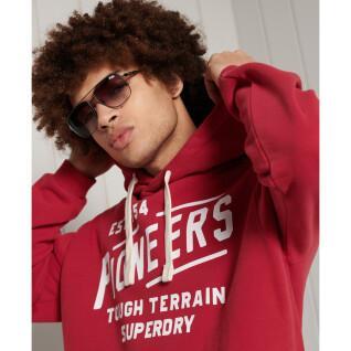 Hoodie with pattern Superdry Heritage Mountain