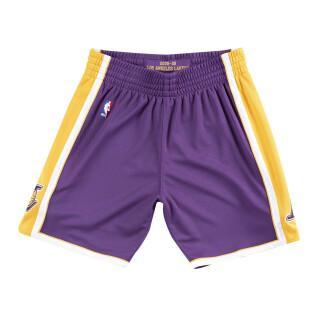 Short authentics Los Angeles Lakers NBA Road 08-09