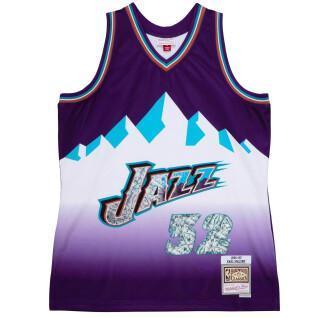 Jersey Utah Jazz NBA 75Th Anniversary Swingman 1996 Karl Malone