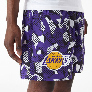 Short Los Angeles Lakers NBA Team AOP
