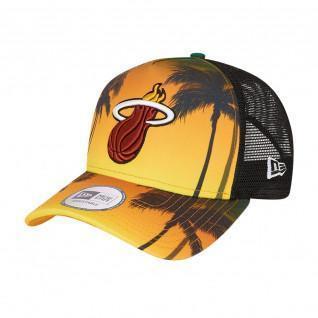 Cap New Era NBA Miami Heat trucker summer city